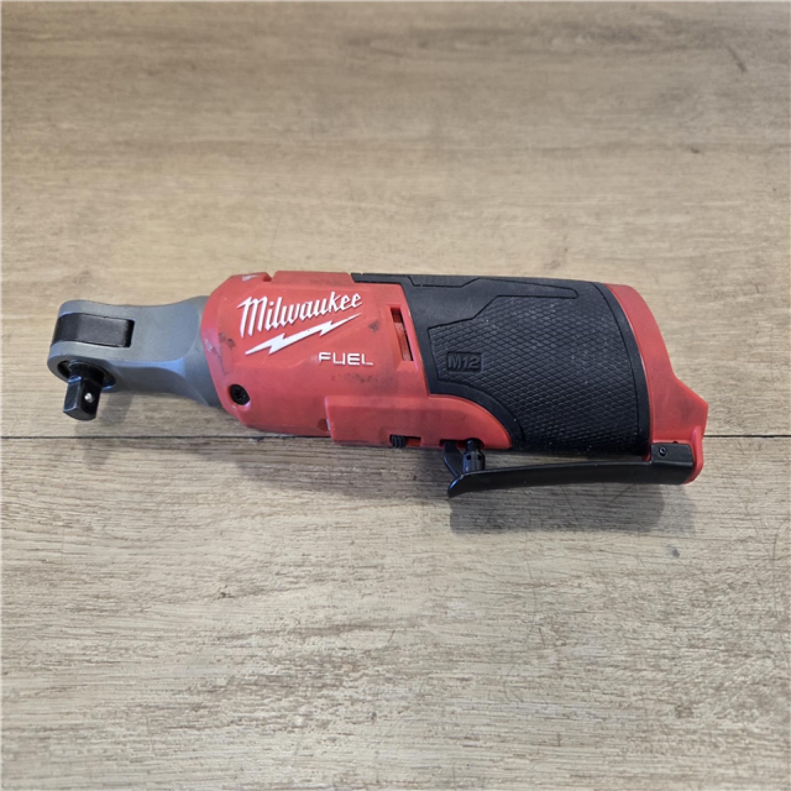 AS-IS Milwaukee FUEL 12V Cordless High Speed 3/8 in. Ratchet (Tool-Only)