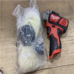 AS-IS Milwaukee 2438-20 M12 12V Variable Speed Cordless Polisher/Sander (Tool Only)