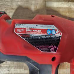 HOUSTON LOCATION - AS - IS Milwaukee FUEL 18-Volt Lithium-Ion Brushless Cordless Gen II 18-Gauge Brad Nailer (Tool-Only)