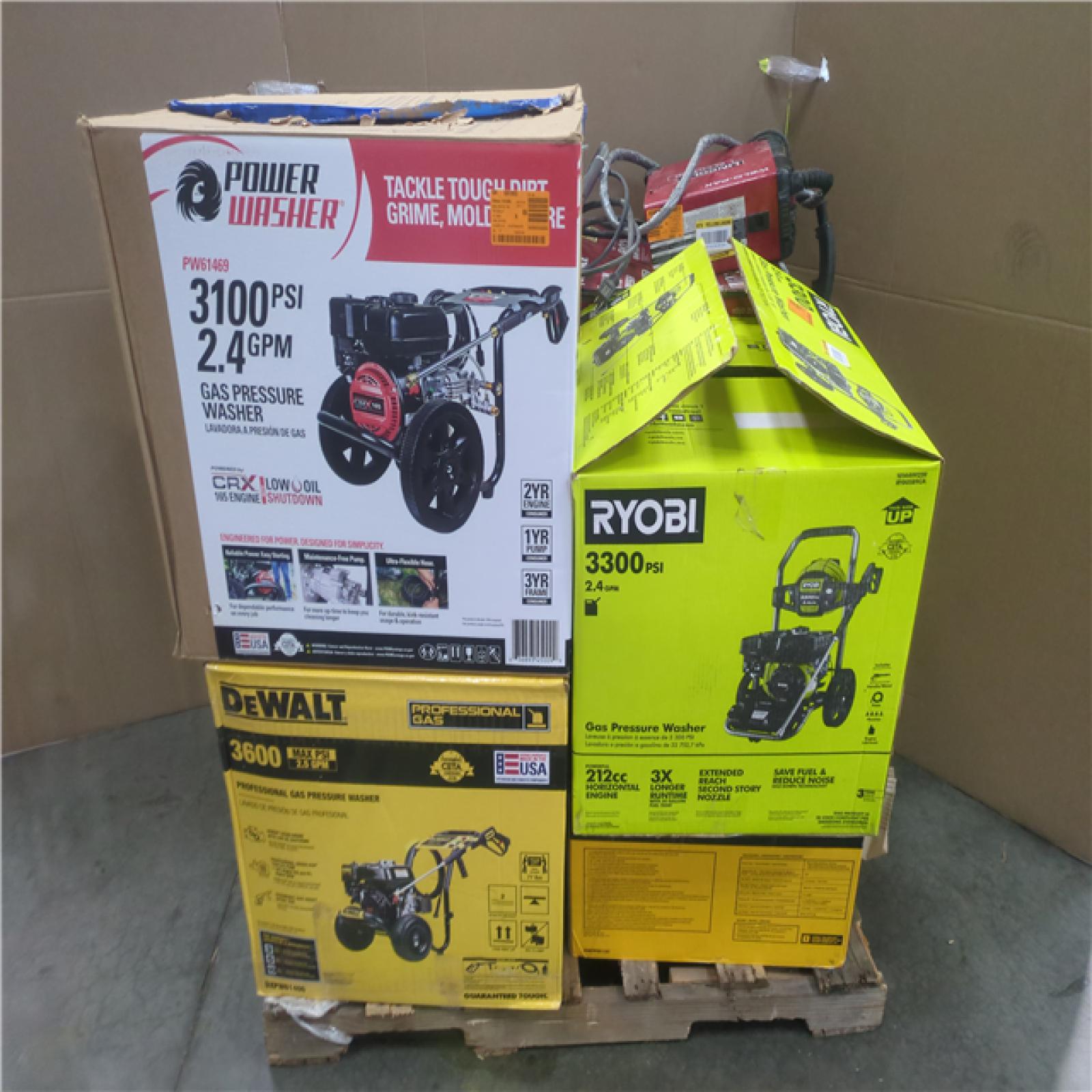 CALIFORNIA AS-IS OUTDOOR POWER EQUIPMENT