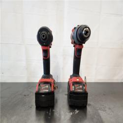 AS-IS- Milwaukee FUEL 18V Lithium-Ion Brushless Cordless Hammer Drill and Impact Driver Combo Kit