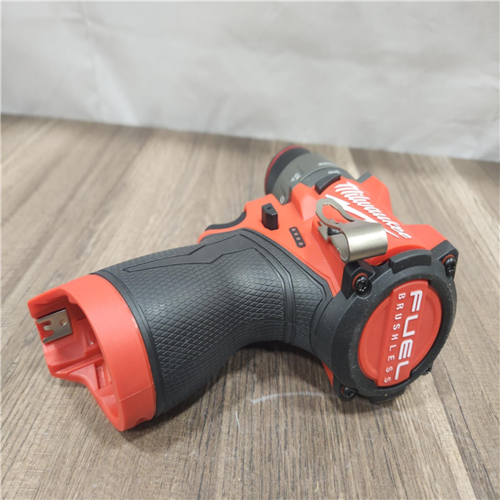 AS-IS- Milwaukee 12V M12 FUEL Lithium-Ion Brushless Cordless 1/2 Hammer Drill/Driver (Tool Only)