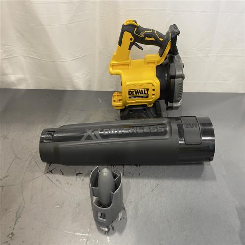 AS-IS - DEWALT 20V MAX 125 MPH 450 CFM Brushless Cordless Handheld Leaf Blower with Concentrator Nozzle