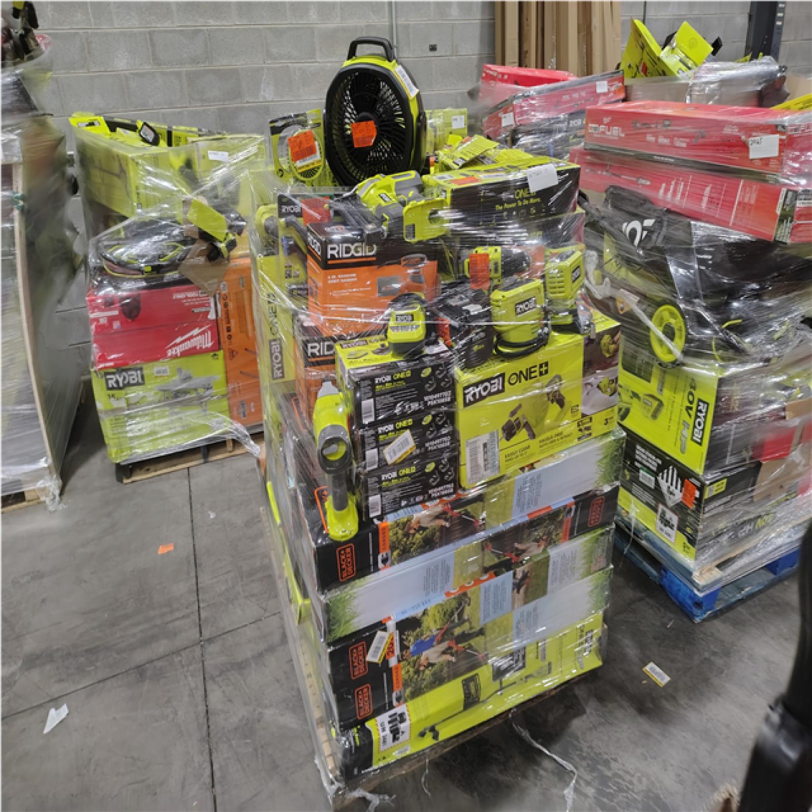 Pittston Location As-Is Power Tools Partial Truckload (10 Pallets) 2465-B