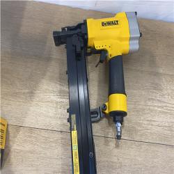 AS-IS DEWALT Corded Pneumatic 16-Gauge 1 in. Crown Lathing Stapler