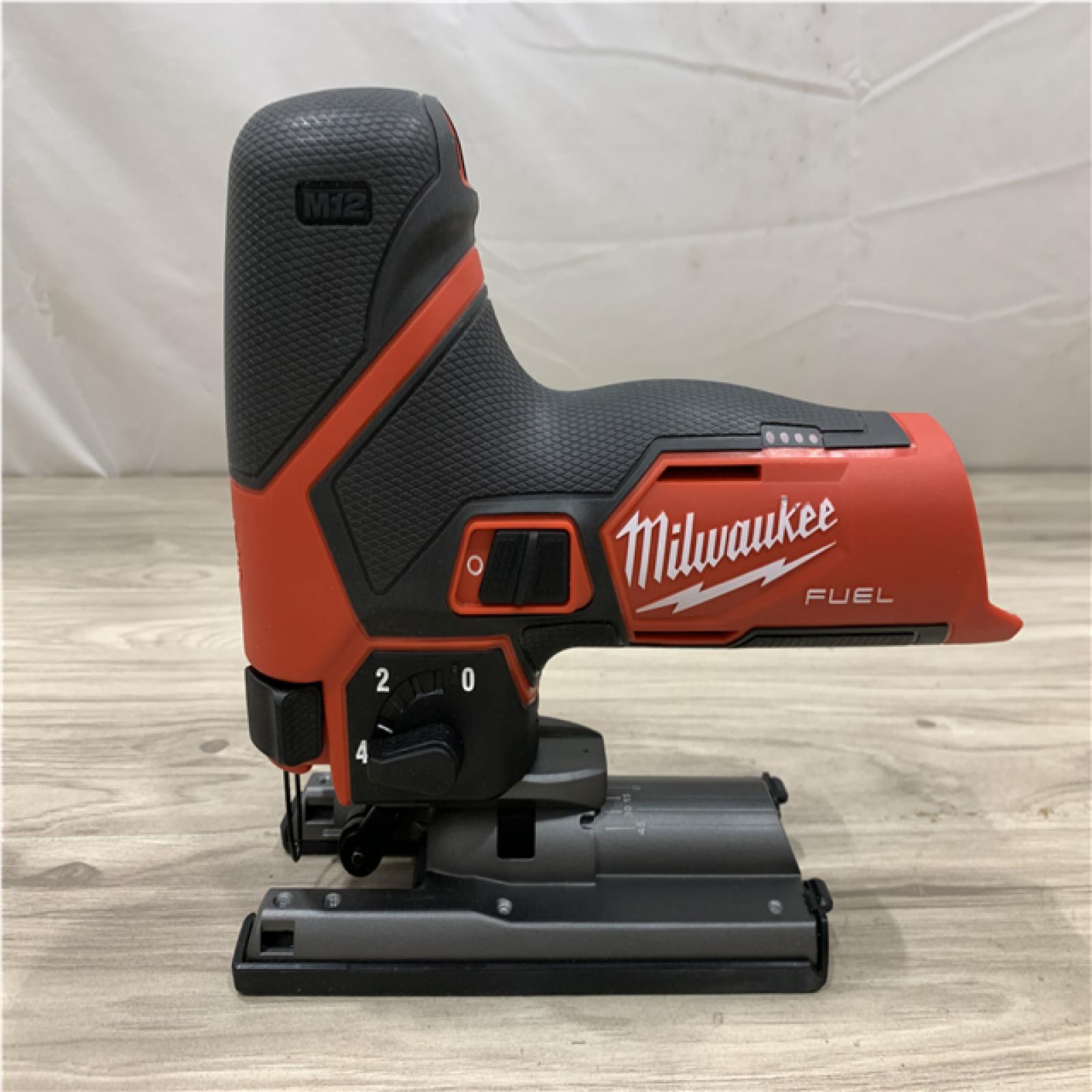 AS-IS Milwaukee 12V Fuel Lithium-Ion Cordless Jig Saw (Tool-Only)