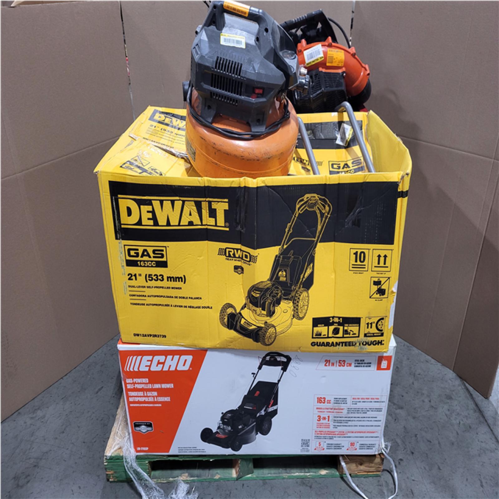 CALIFORNIA AS-IS OUTDOOR POWER EQUIPMENT