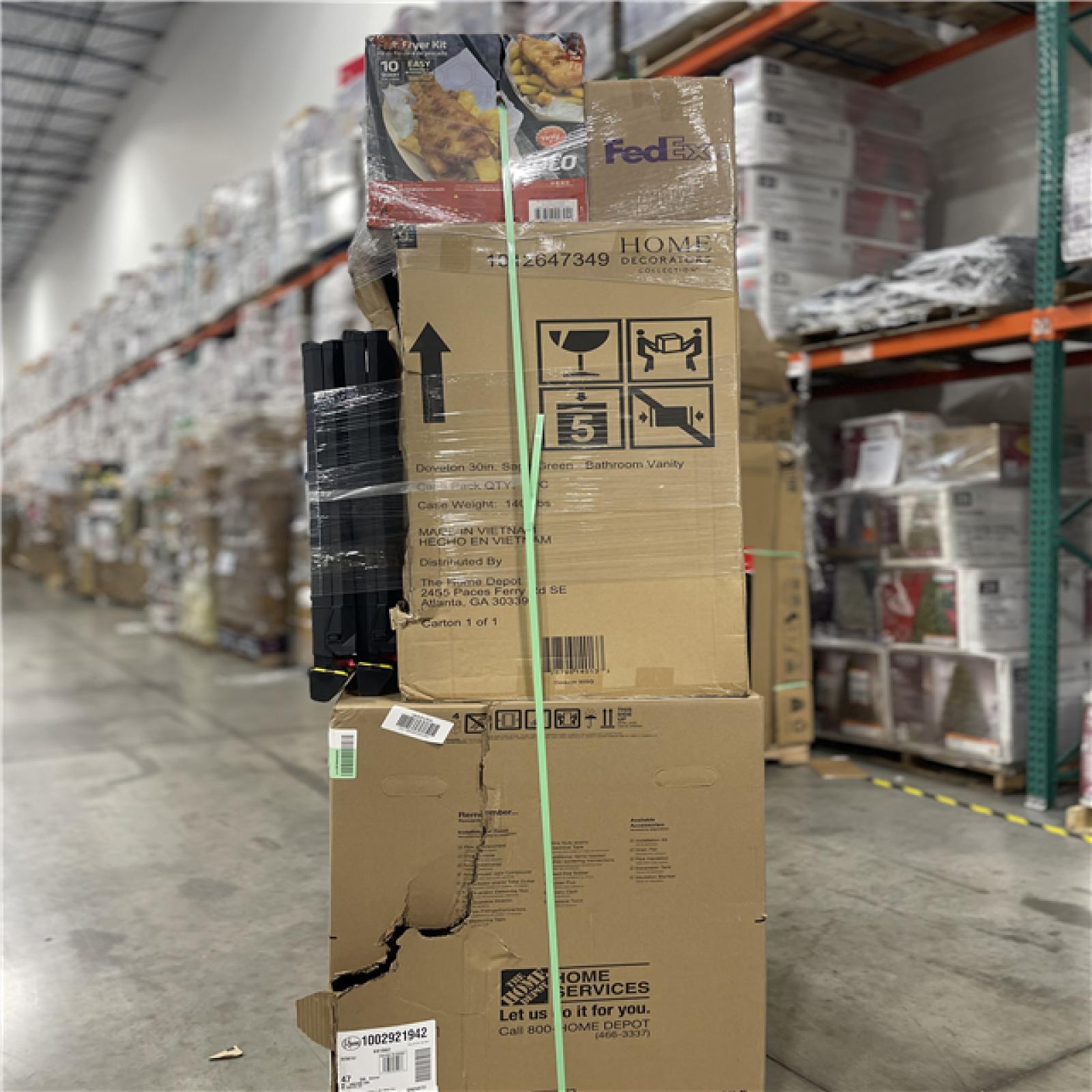 DALLAS LOCATION- AS-IS HOME IMPROVEMENT PALLET