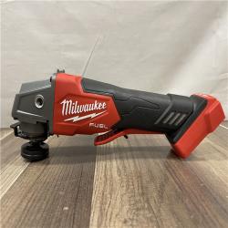 AS-IS Milwaukee FUEL 18V Lithium-Ion Brushless Cordless 4-1/2 in./5 in. Grinder w/Paddle Switch (Tool-Only)