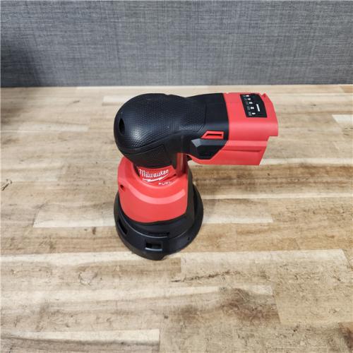 HOUSTON LOCATION - AS - IS Milwaukee 18V Lithium-Ion Brushless Cordless FUEL 5 in. Random Orbit Sander (Tool-Only)