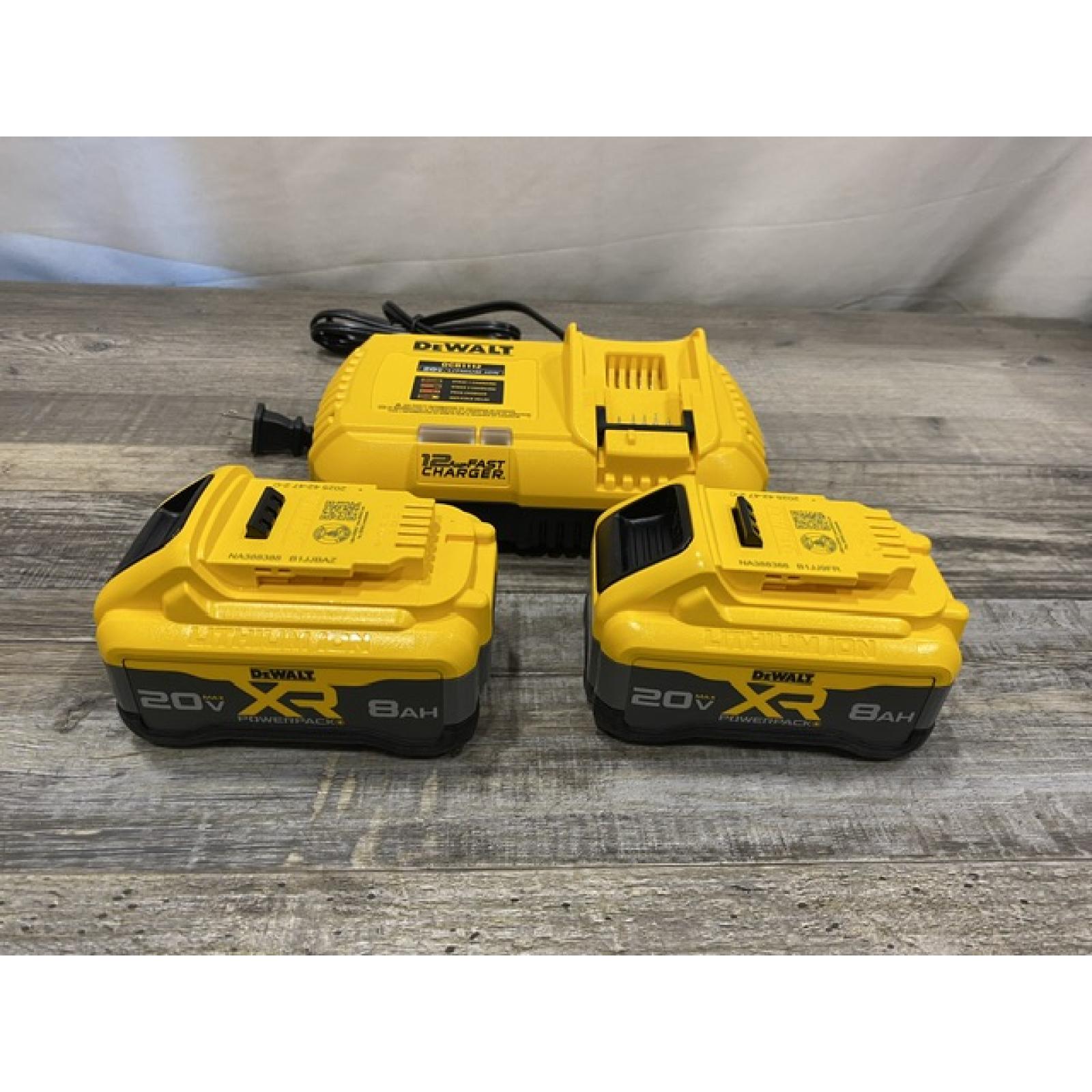 AS-IS DEWALT 20V MAX XR Lithium-Ion Battery and Charger Kit