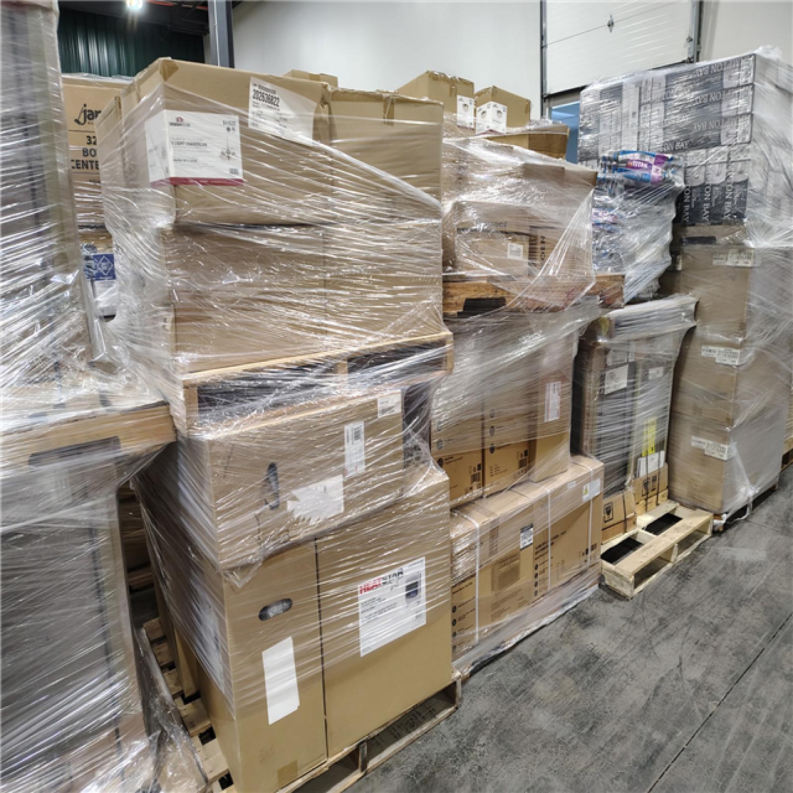 Pittston HD PRO TRUCKLOAD Lighting  HVAC  and MORE (26 PALLETS)