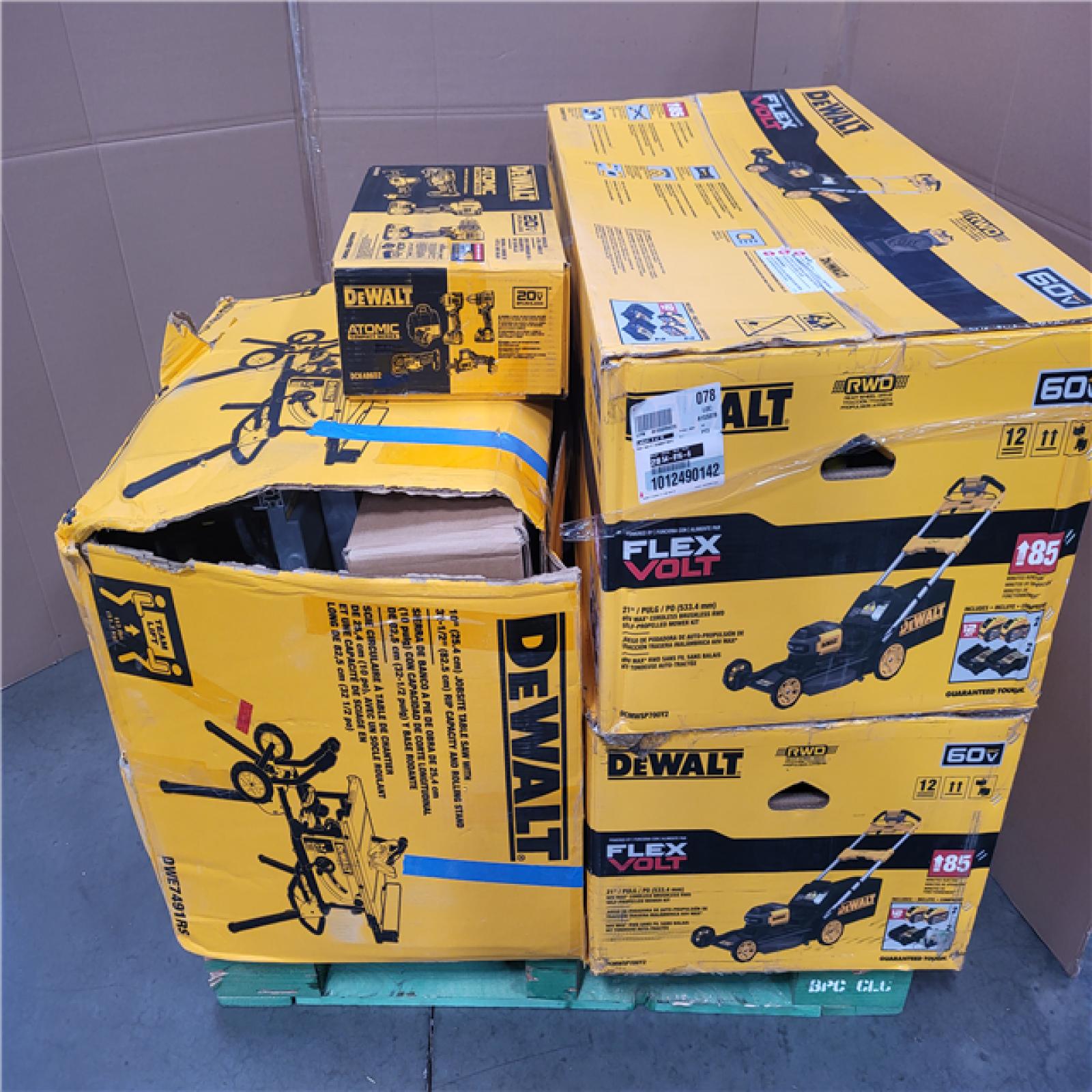 CALIFORNIA AS-IS TOOL PALLET