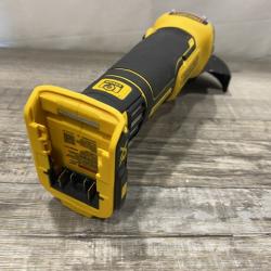 AS-IS DEWALT 20V MAX XR Cordless Brushless 4.5 in. Slide Switch Small Angle Grinder with Kickback Brake (Tool Only)