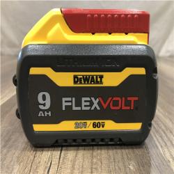 AS-IS DEWALT 20V/60V MAX FLEXVOLT Lithium-Ion 9.0Ah Battery and Charger Starter Kit