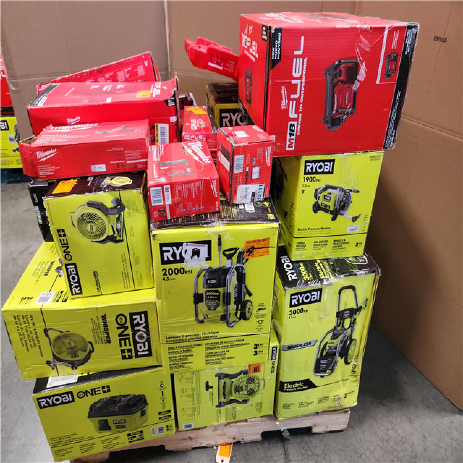 CALIFORNIA AS-IS TOOL PALLET