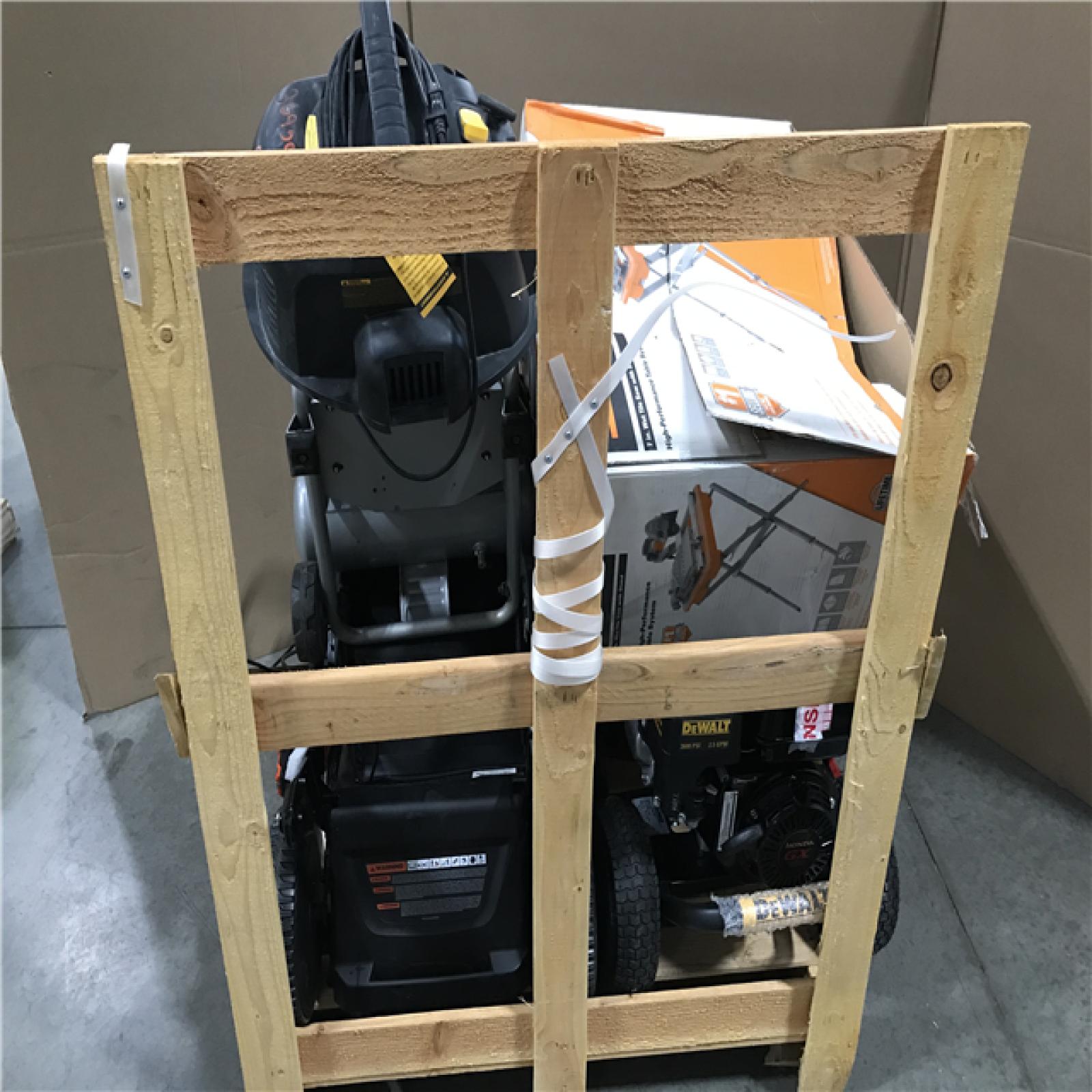 CALIFORNIA AS-IS OUTDOOR POWER EQUIPMENT