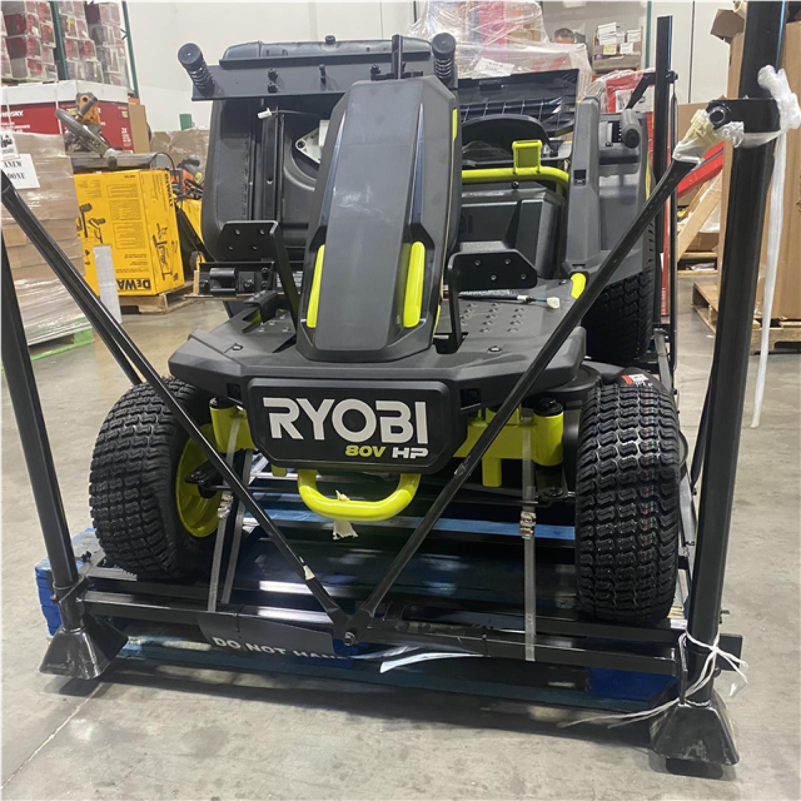 Dallas Location - As-Is R1 80V HP Brushless 30” Riding Lawn Mower Kit