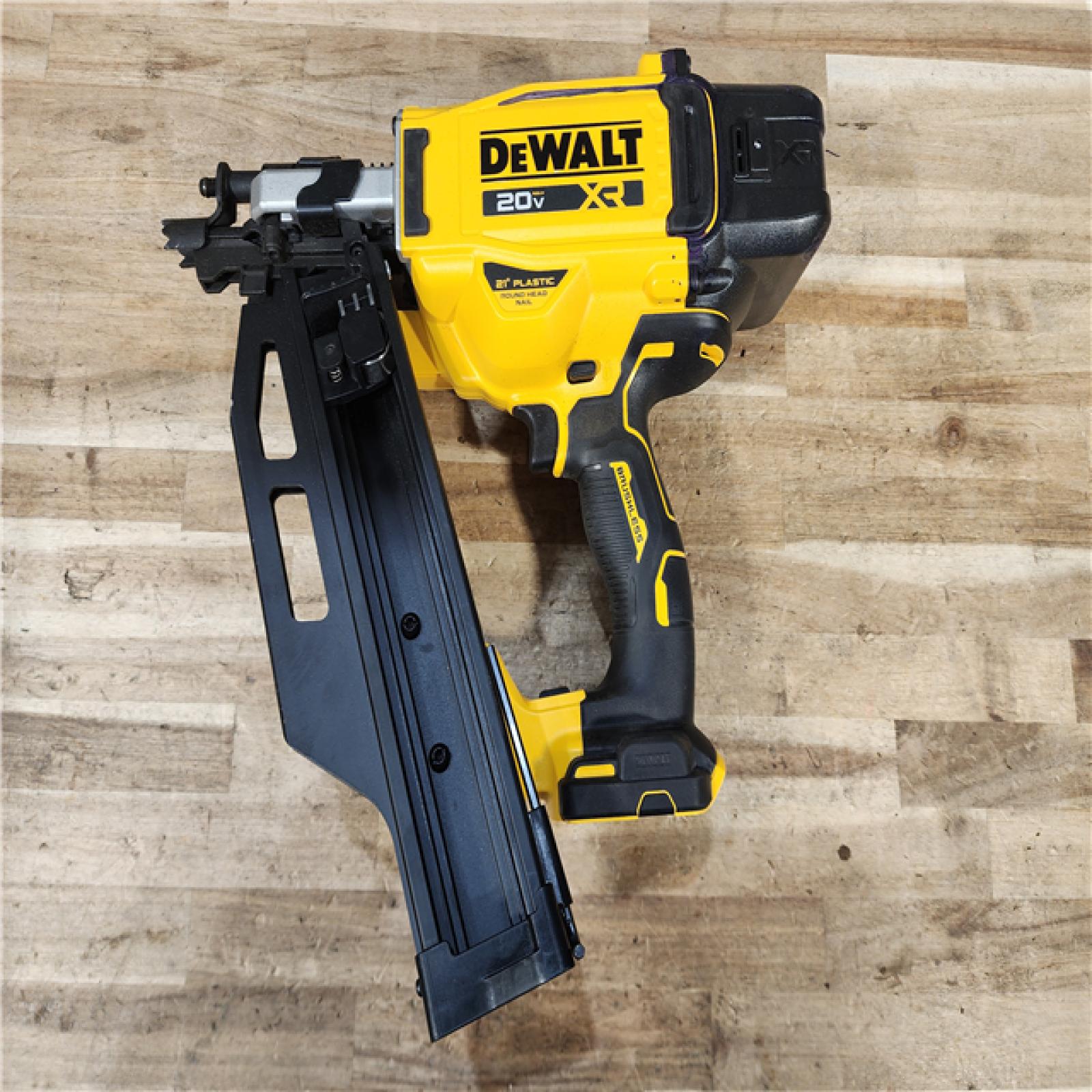 HOUSTON LOCATION - AS-IS DEWALT 20-Volt 21° Cordless Framing Nailer (Tool-Only)