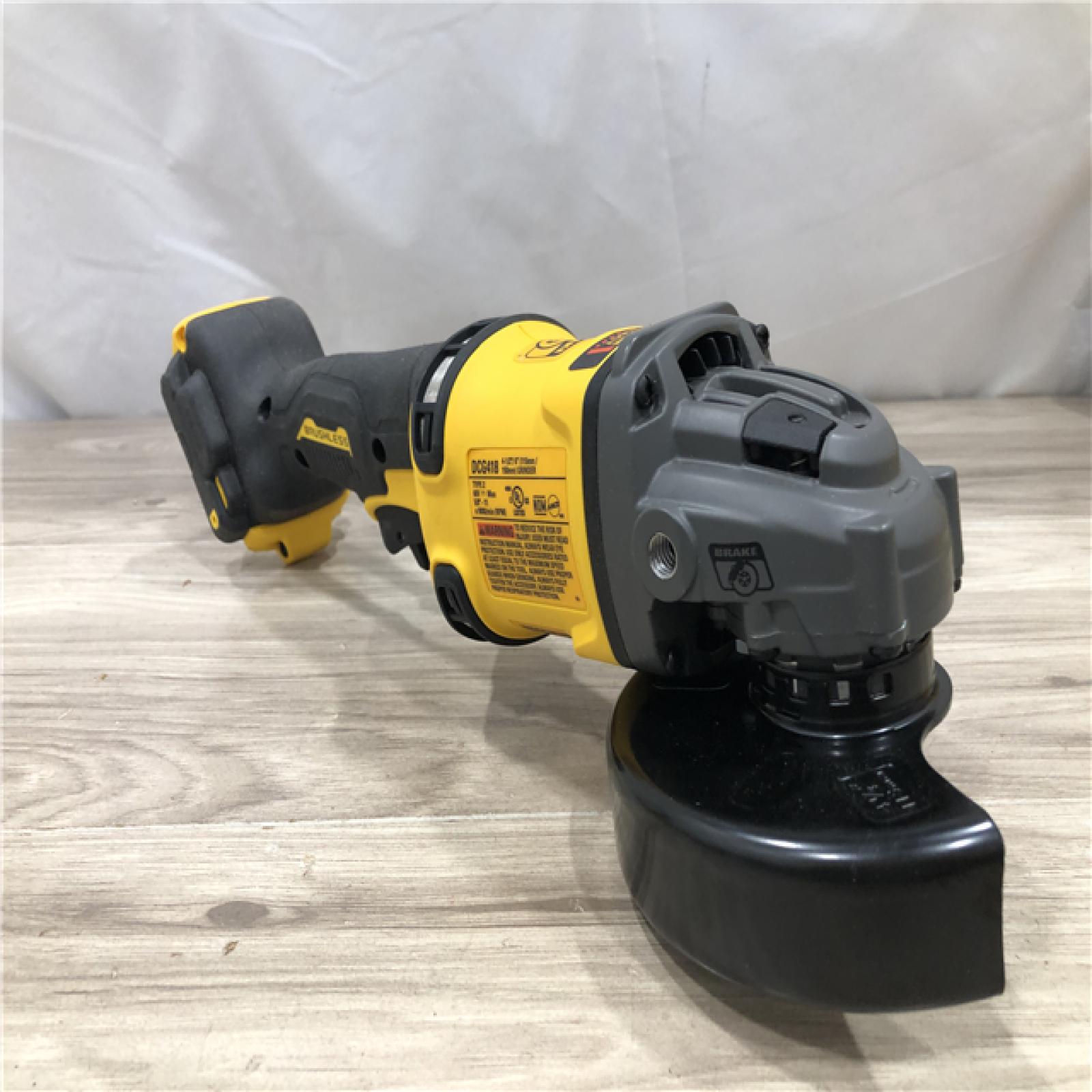 AS-IS DEWALT 60V MAX Cordless 4.5 in. to 6 in. Small Angle Grinder (Tool Only)