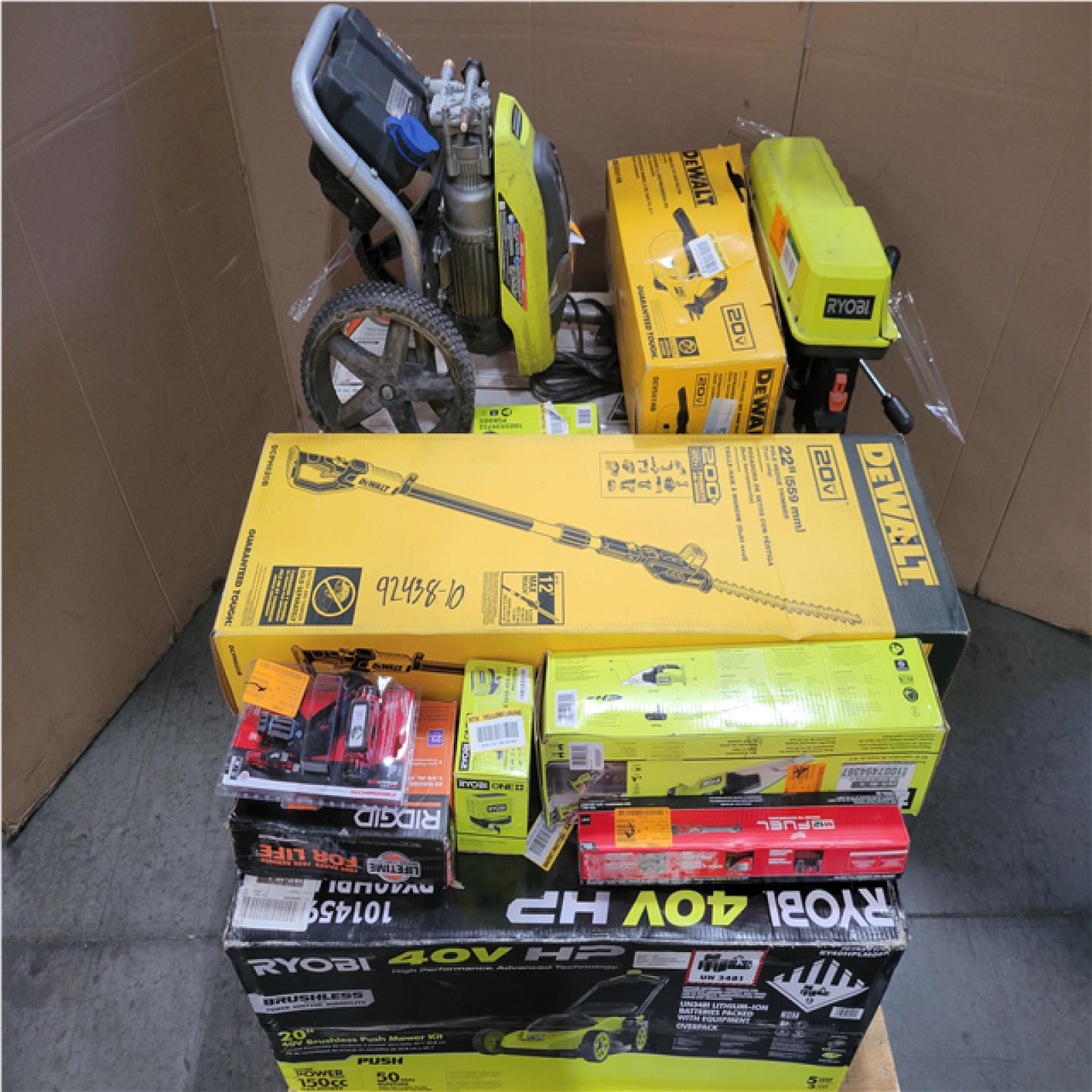 CALIFORNIA AS-IS TOOL PALLET