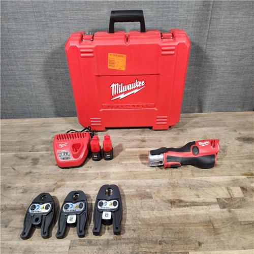 HOUSTON LOCATION - AS-IS Milwaukee M12 12-Volt Lithium-Ion Force Logic Cordless Press Tool