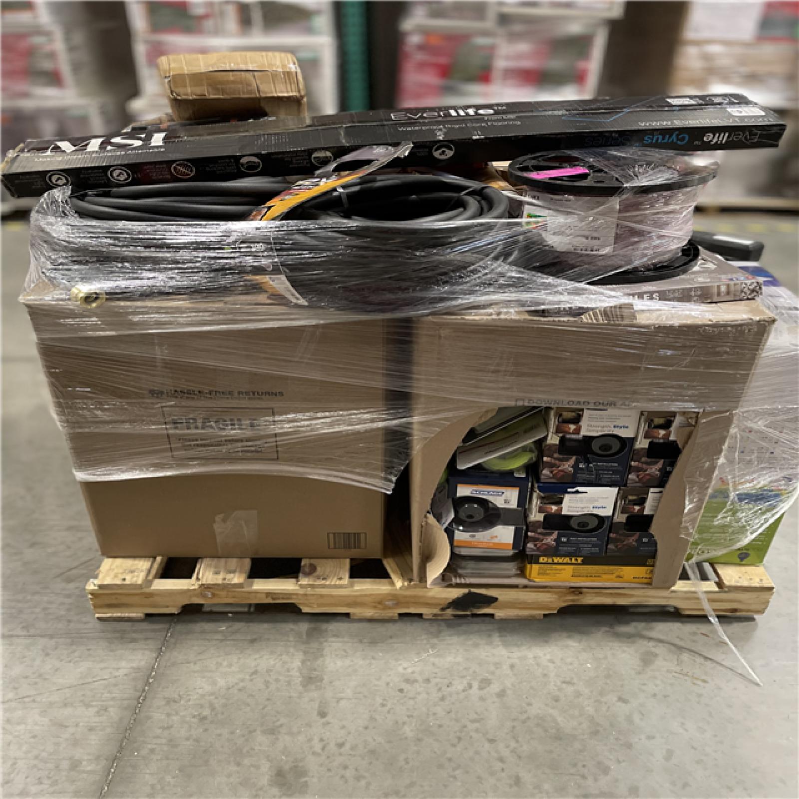 DALLAS LOCATION- AS-IS HOME IMPROVEMENT PALLET