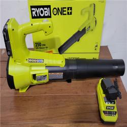 California NEW Ryboi One+ 18V 250 CFM Blower Kit  Includes (1) Battery & Charger