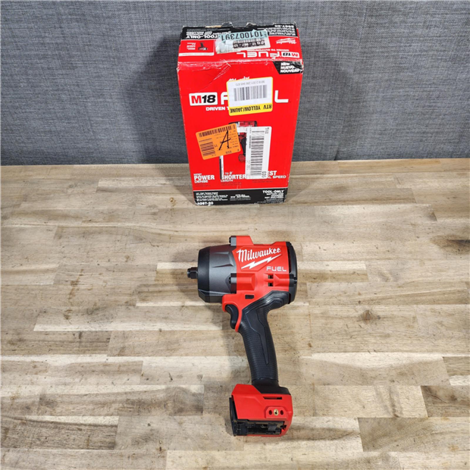 HOUSTON LOCATION - AS-IS Milwaukee  FUEL 18V Lithium-Ion Brushless Cordless 1/2 in. Impact Wrench with Friction Ring (Tool-Only)