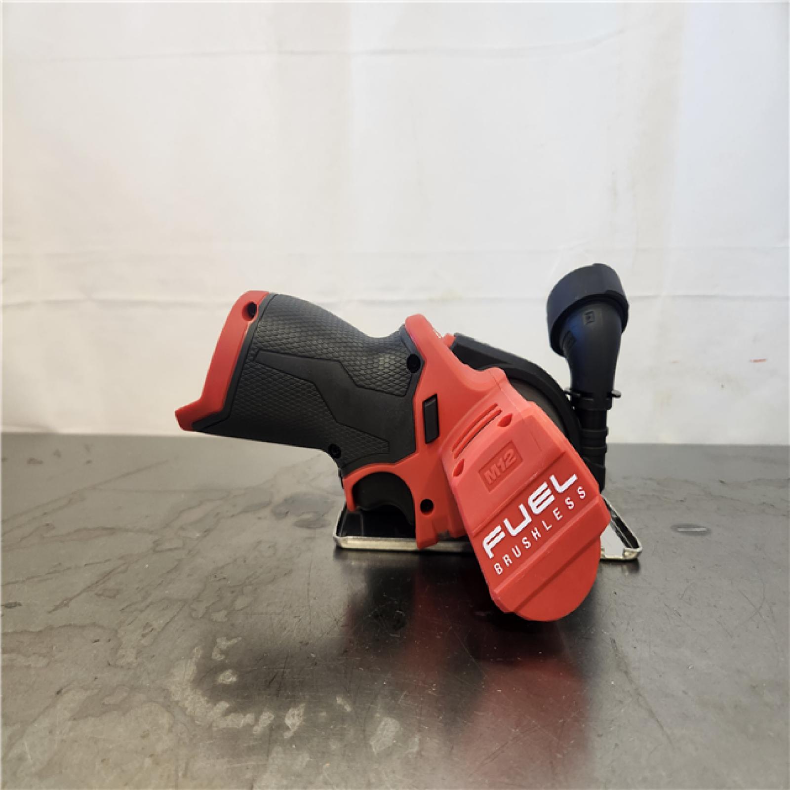 AS-IS- Milwaukee FUEL 12V Lithium-Ion Brushless Cordless 3 in. Cut Off Saw (Tool-Only)