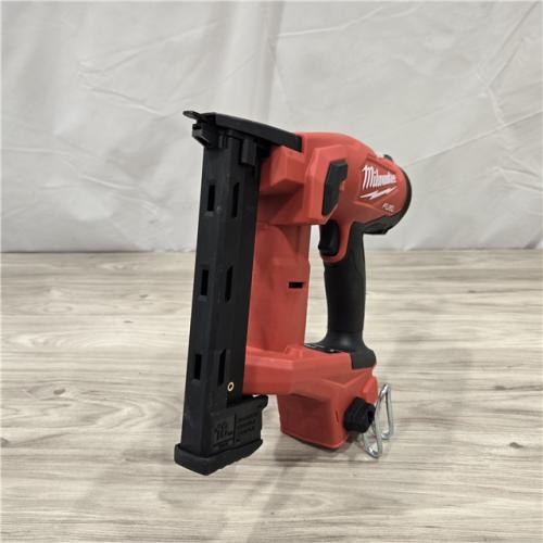 AS-IS MILWAUKEE FUEL 18V Cordless 18-Gauge 1/4 in. Narrow Crown Stapler (Tool-Only)