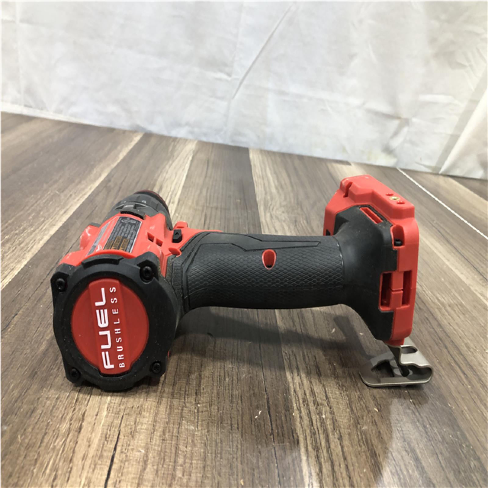 AS-IS Milwaukee FUEL 18V Lithium-Ion Brushless Cordless 1/2 in. Hammer Drill/Driver (Tool-Only)