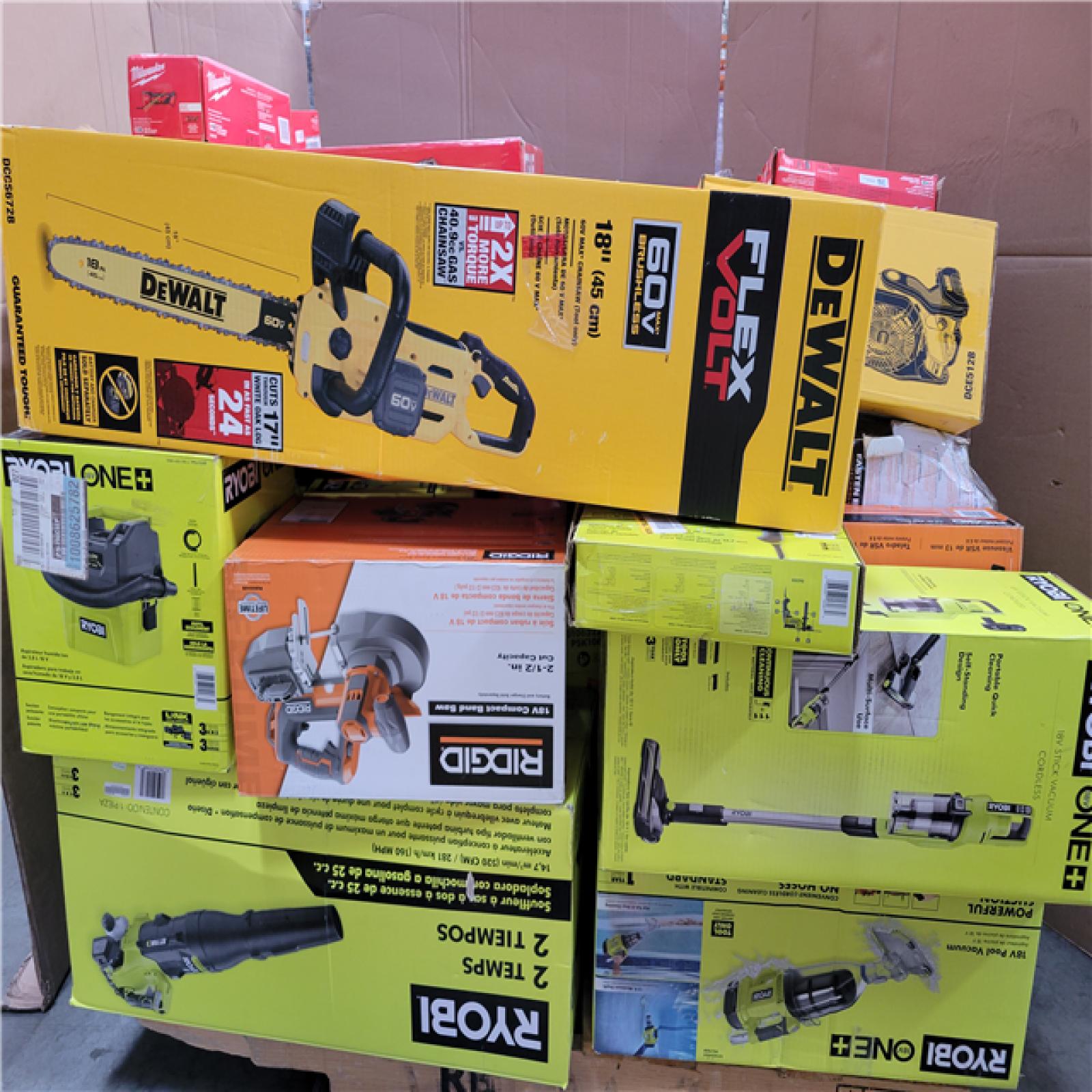 CALIFORNIA AS-IS TOOL PALLET