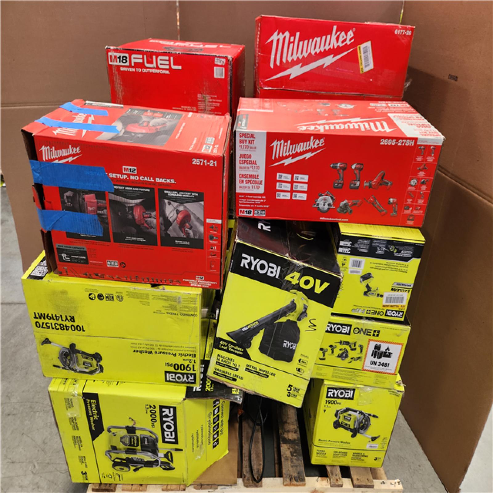 CALIFORNIA AS-IS TOOL PALLET