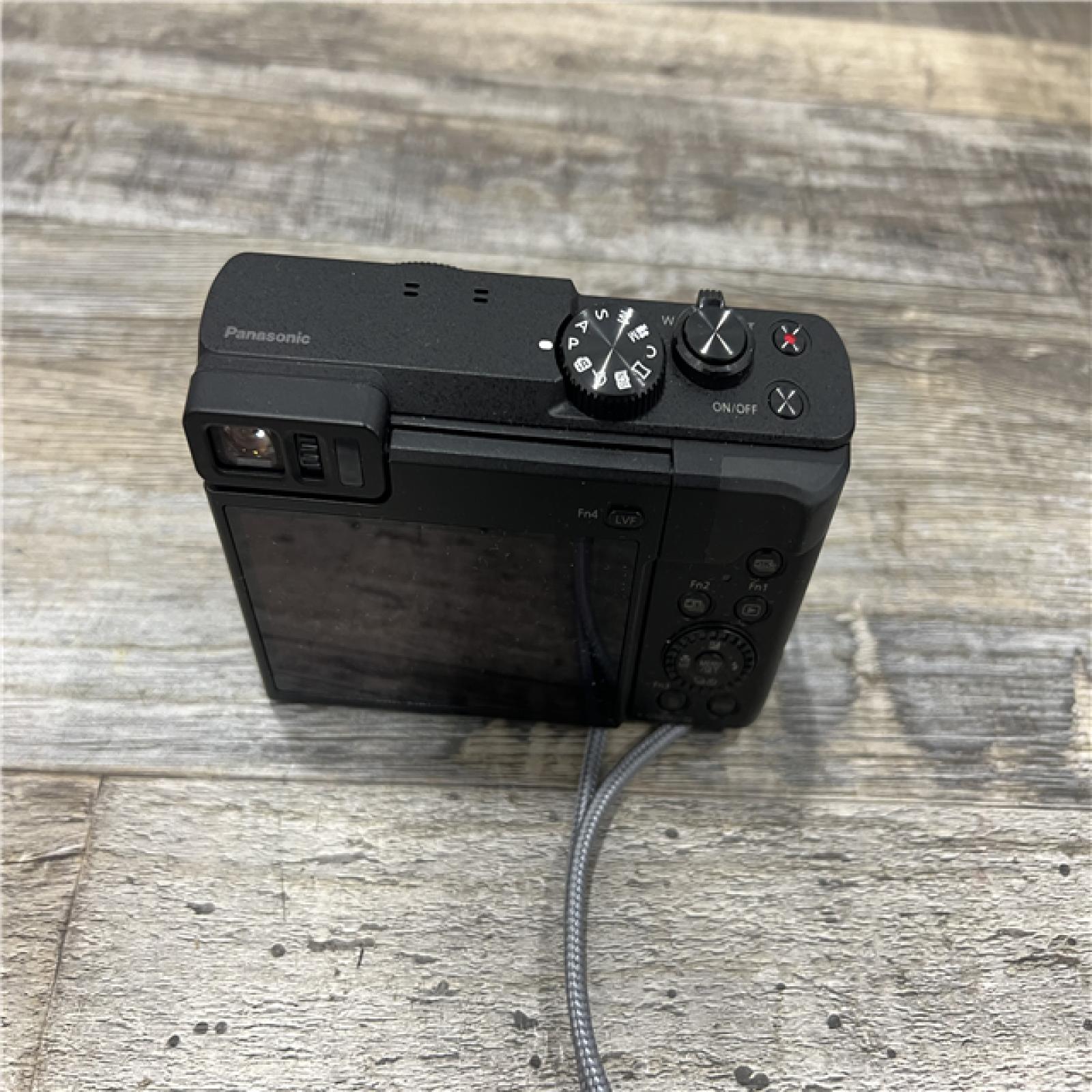 As-IS Panasonic Lumix DC-ZS70 Digital Camera, Black