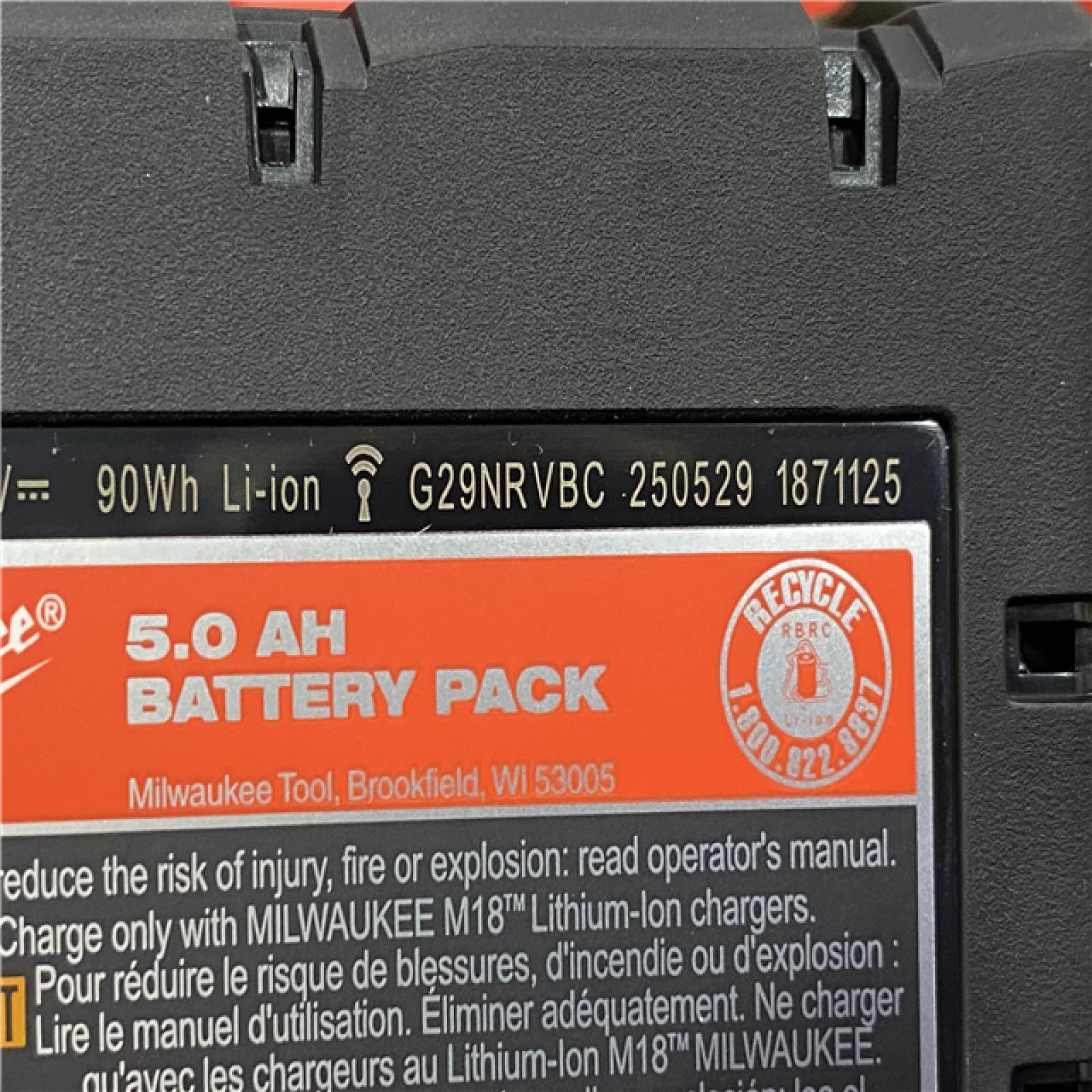 AS-IS Milwaukee 18V Lithium-Ion Brushless Cordless Hammer Drill and Impact Driver Combo Kit