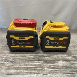 AS-IS DEWALT FLEXVOLT 20V/60V MAX Lithium-Ion 6.0Ah Battery Pack (2 Pack)
