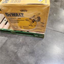 NEW- DeWalt 15 Amps 12 in. Corded Dual-Bevel Sliding Compound Miter Saw
