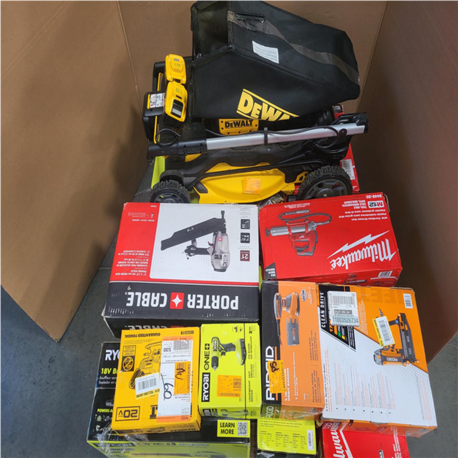 CALIFORNIA AS-IS TOOL PALLET