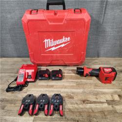 HOUSTON LOCATION - AS-IS Milwaukee 18V Lithium-Ion Cordless Short Throw Press Tool Kit