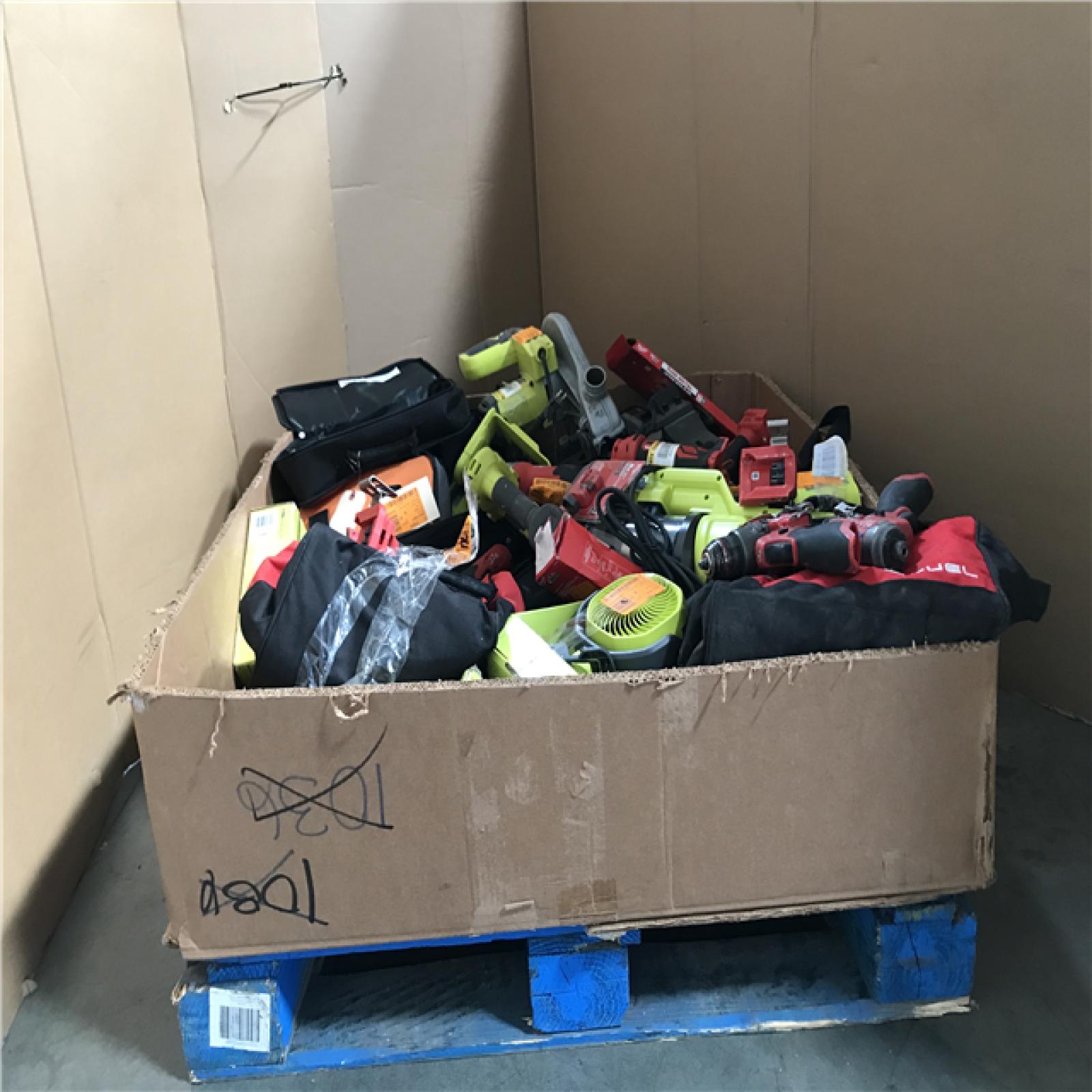 CALIFORNIA AS-IS TOOL PALLET