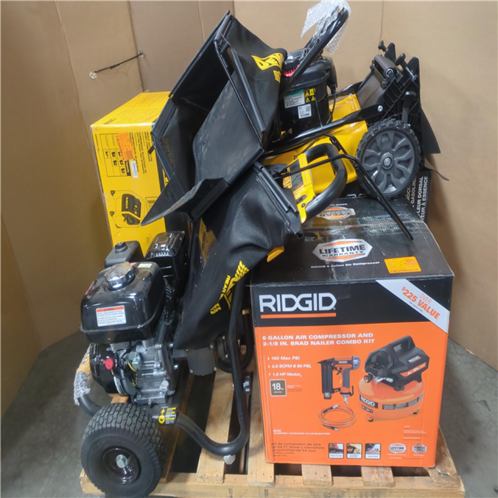 CALIFORNIA AS-IS OUTDOOR POWER EQUIPMENT