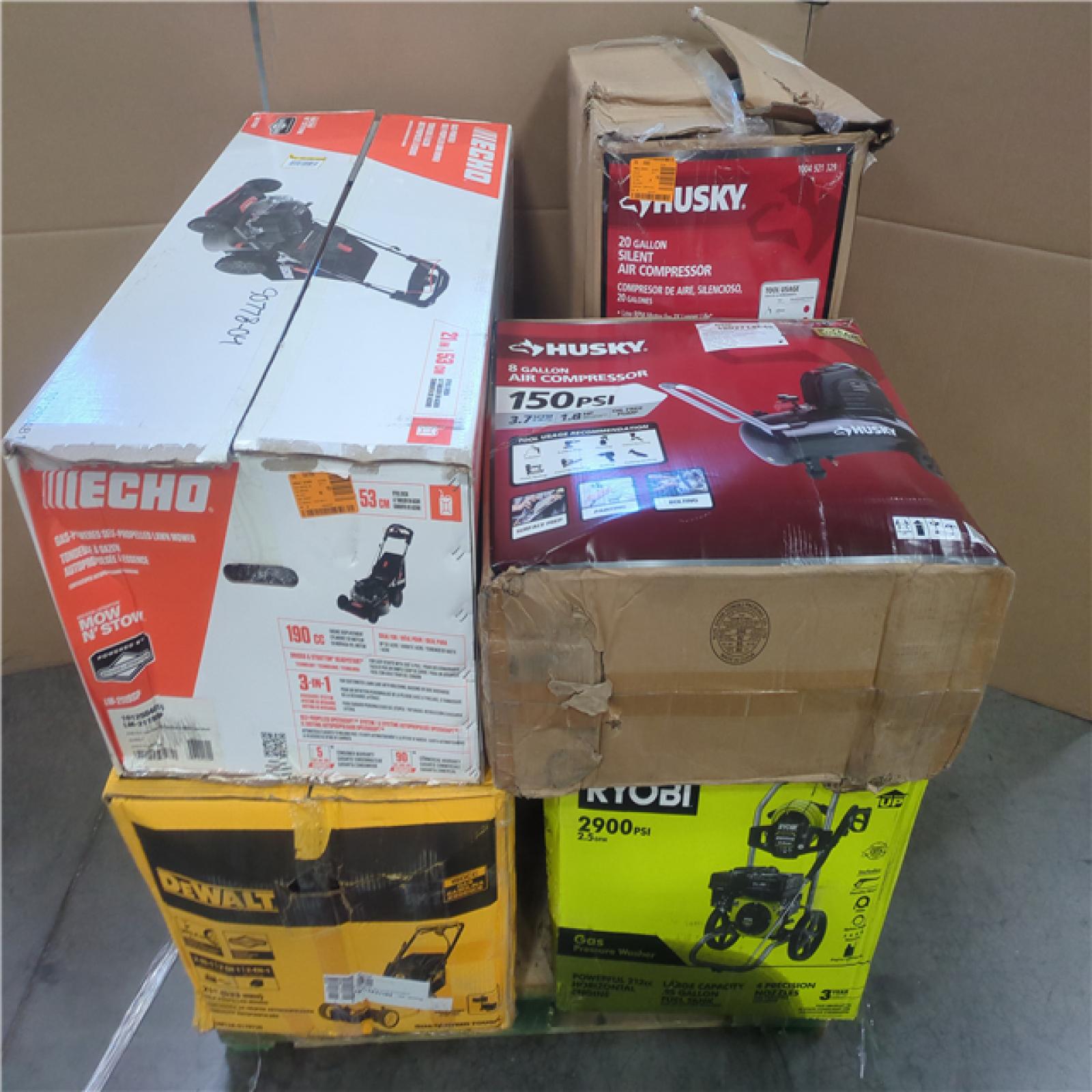 CALIFORNIA AS-IS OUTDOOR POWER EQUIPMENT