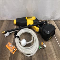 AS-IS  DEWALT 20V MAX 550 PSI 1.0 GPM Cold Water Cordless Battery Power Cleaner with 4-Nozzles (Tool Only)
