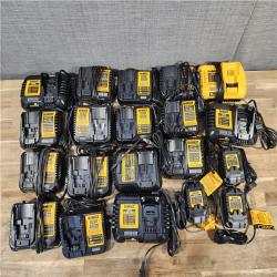 HOUSTON LOCATION - AS-IS DEWALT BATTERY CHARGER PACK QTY - 20