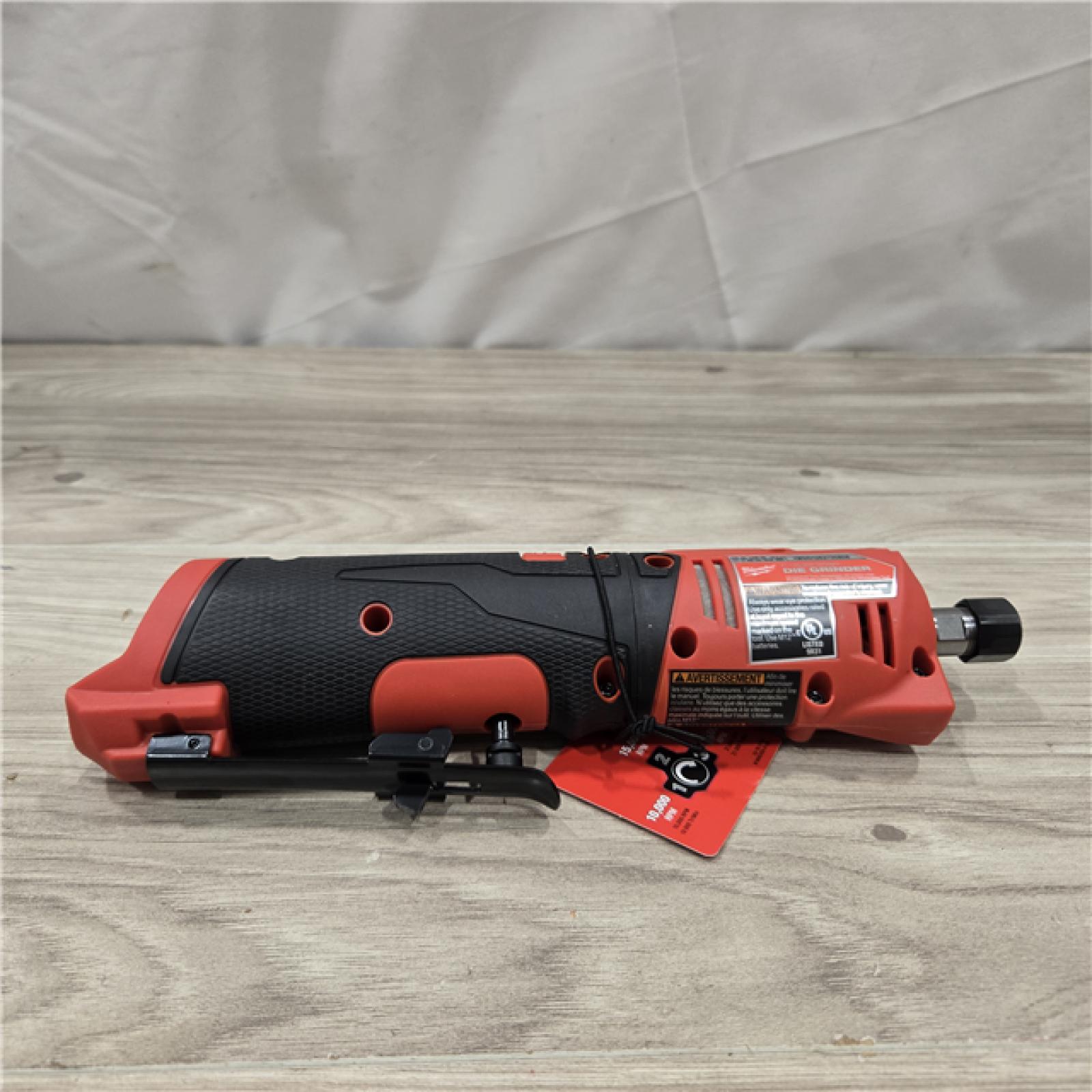 AS-IS Milwaukee M12 FUEL Cordless Straight Die Grinder (Tool-Only)