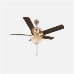 DALLAS LOCATION - Holly Springs 52 in. LED Indoor Brushed Nickel Ceiling Fan with Light Kit PALLET -(24 UNITS)