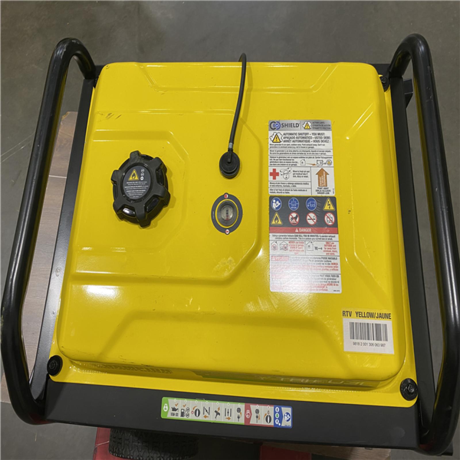 Dallas Location - As-Is Champion Power Equipment 11,500/9,200-Watt GasolineGas  Portable Generator
