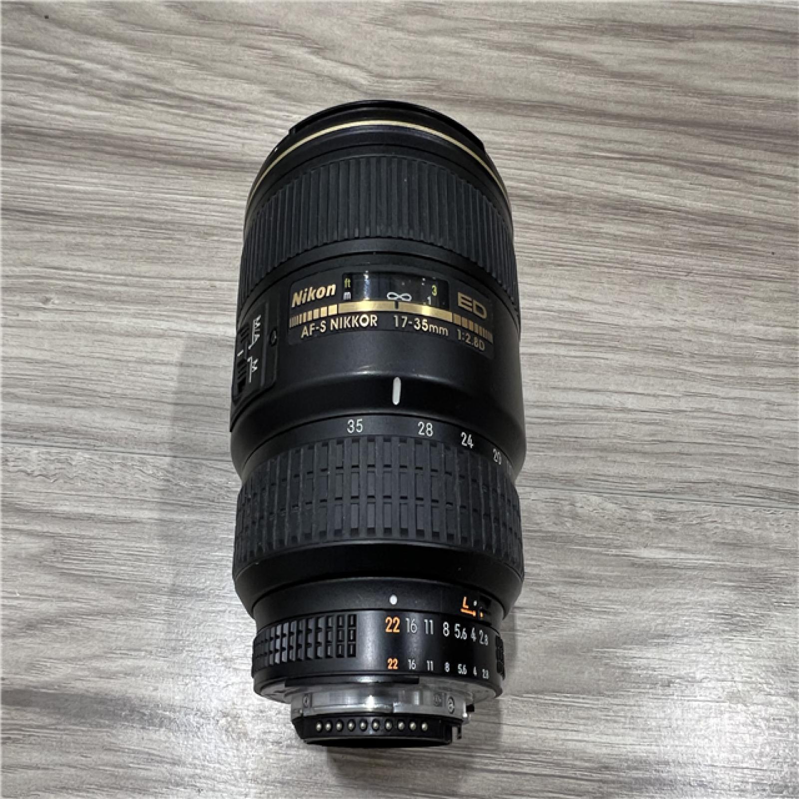 AS-IS Nikon AF-S Zoom-NIKKOR 17-35mm f/2.8D IF-ED Lens