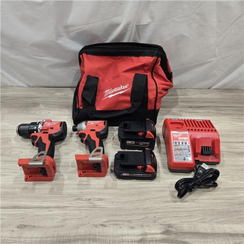 AS-IS Milwaukee M18 Compact 2-Tool Combo Kit